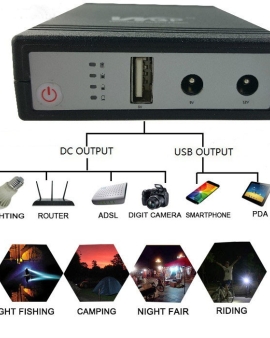 WGP Mini DC UPS 8800mAh Wifi Router