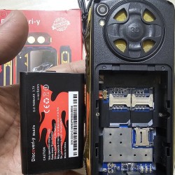 Discoveriy D2 Dual Sim Power Bank Phone 7000mAh Battery
