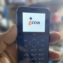 icon BD72 Mini Card Phone Dual Sim Blue