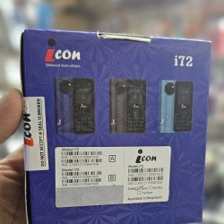 icon I72 Mini Card Phone Dual Sim Black