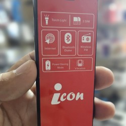 icon I72 Mini Card Phone Dual Sim Black