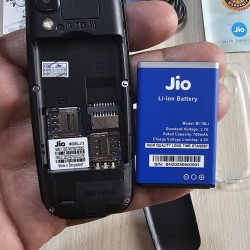 Jio J12 Mini Phone Dual Sim Black