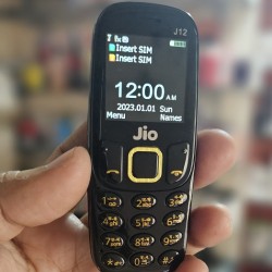 Jio J12 Mini Phone Dual Sim Black