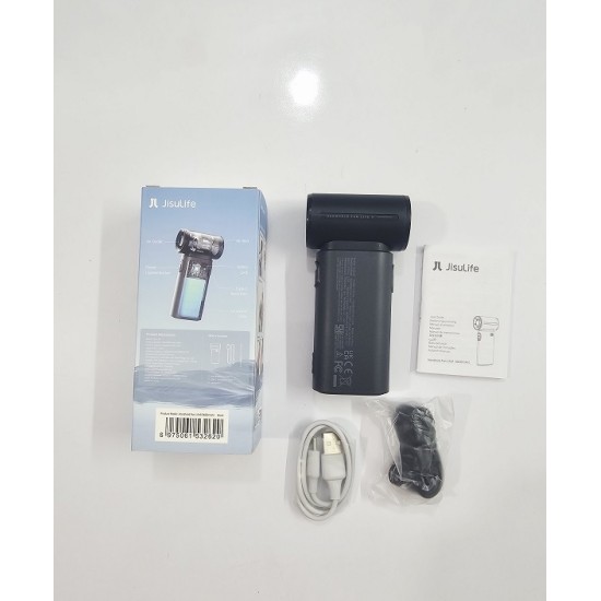JisuLife Handheld Fan Life9 Turbo Fan 3600maAh Black