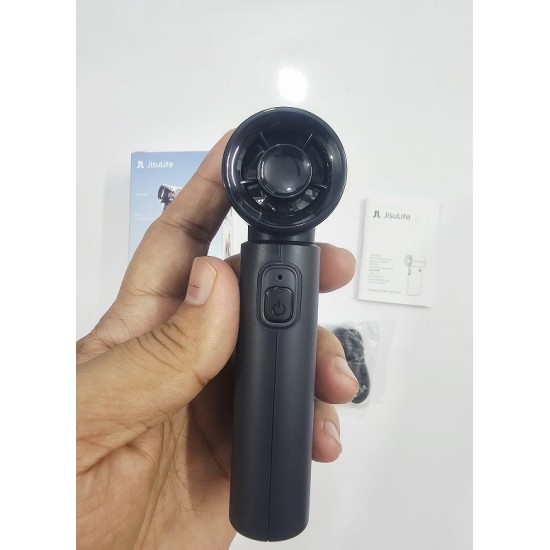 JisuLife Handheld Fan Life9 Turbo Fan 3600maAh Black