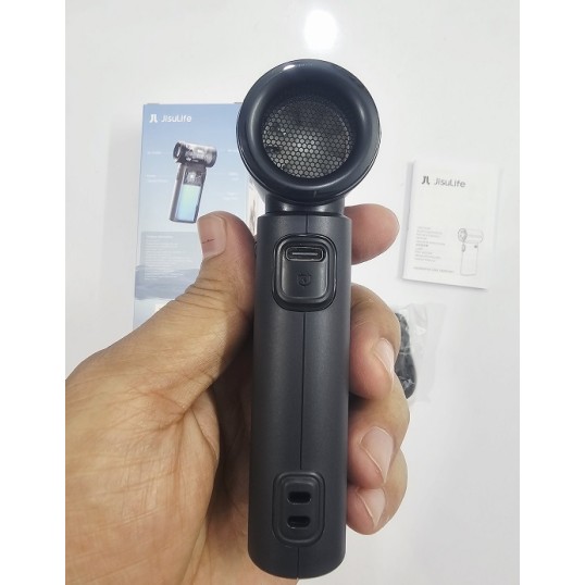 JisuLife Handheld Fan Life9 Turbo Fan 3600maAh Black
