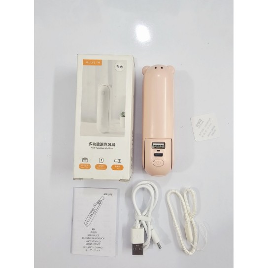 Jisulife F8 Mini Hand Fan 2000mAh Pink