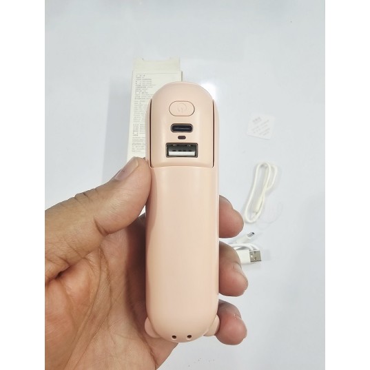 Jisulife F8 Mini Hand Fan 2000mAh Pink
