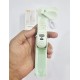 Jisulife F8 Mini Hand Fan Power Bank Flashlight Green