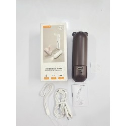 Jisulife F8X Mini Fan 4800mah Battery Coffie