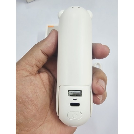 Jisulife F8X Mini Hand Fan 4800mah White