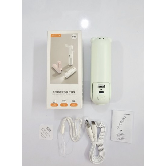 Jisulife F8X Mini Portable Fan 4800mah Green