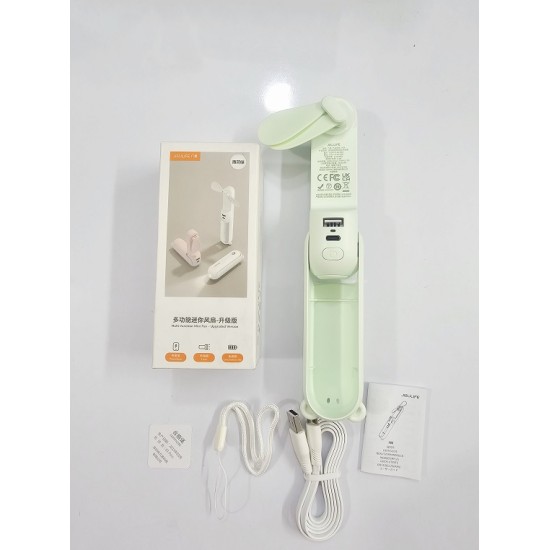 Jisulife F8X Mini Portable Fan 4800mah Green