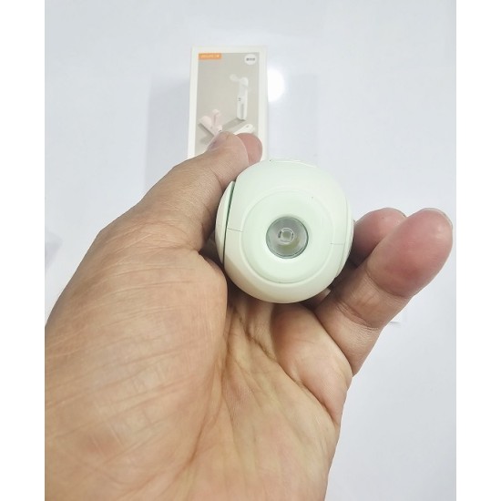 Jisulife F8 Mini Hand Fan Power Bank Flashlight Green