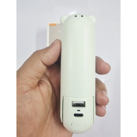 Jisulife F8X Mini Portable Fan 4800mah Green
