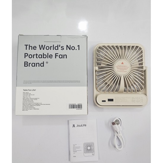 Jisulife Life1 FA26 Table Fan 4500mAh Gold