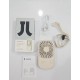 Jisulife FA49 Portable Mini Fan Gold