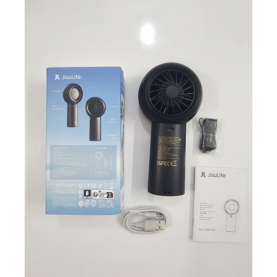 JISULIFE Life 5 Plus FA43 Turbo Fan 6000mAh Black