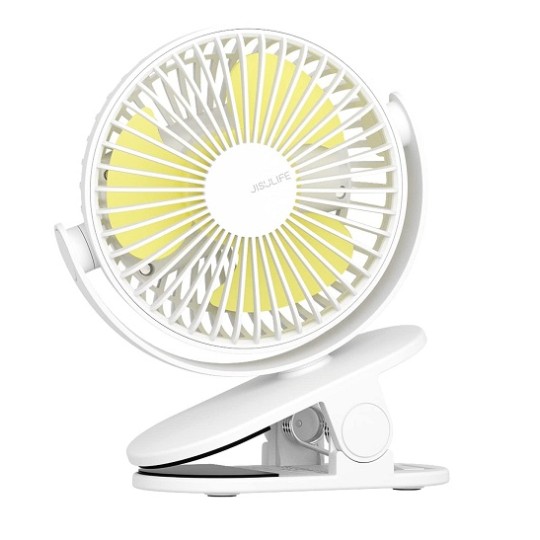 Jisulife Life1 Plus FA18S Clip Fan 4000mAh White