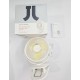Jisulife Life1 Plus FA18S Clip Fan 4000mAh White