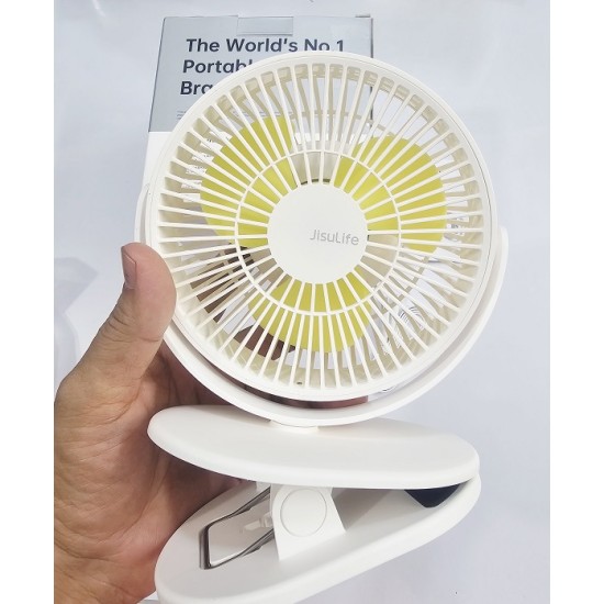 Jisulife Life1 Plus FA18S Clip Fan 4000mAh White