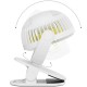 Jisulife Life1 Plus FA18S Clip Fan 4000mAh White