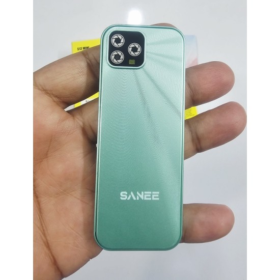 Sanee S12 Mini Phone Dual Sim Camera Green