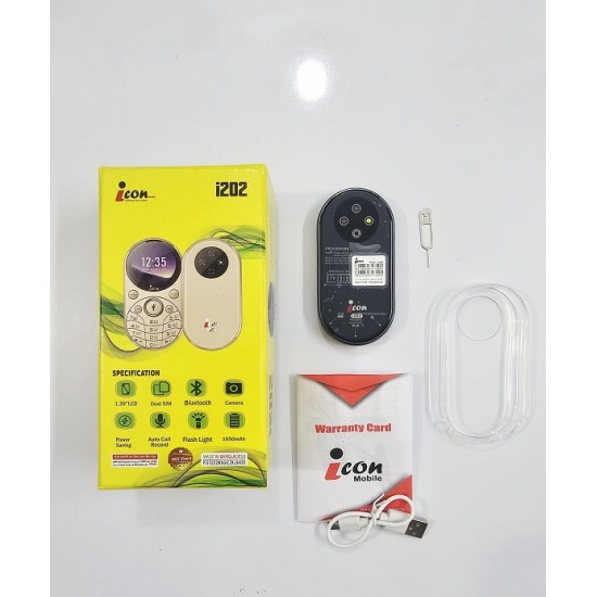 icon i202 Magic Phone Dual Sim With Cover