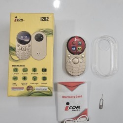 icon i202 Magic Phone With Cover Gold