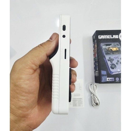 R36S Portable Retro Games Console 21000 Games - White
