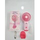 TX263 Mini Water Sprey Fan wit Stand Pink