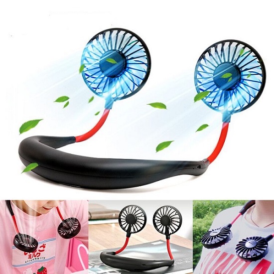 AR14 Wearable Portable Hanging Neck Fan