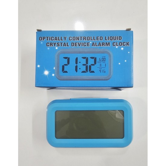 AR48 Digital Alarm Clock Blue