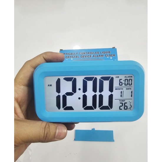 AR48 Digital Alarm Clock Blue