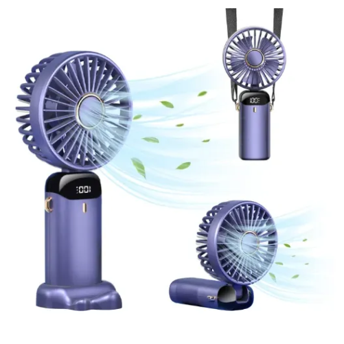 N15 Mini Portable Handheld Fan Blue
