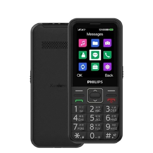 Philips E209 Button Phone Dual Sim Black