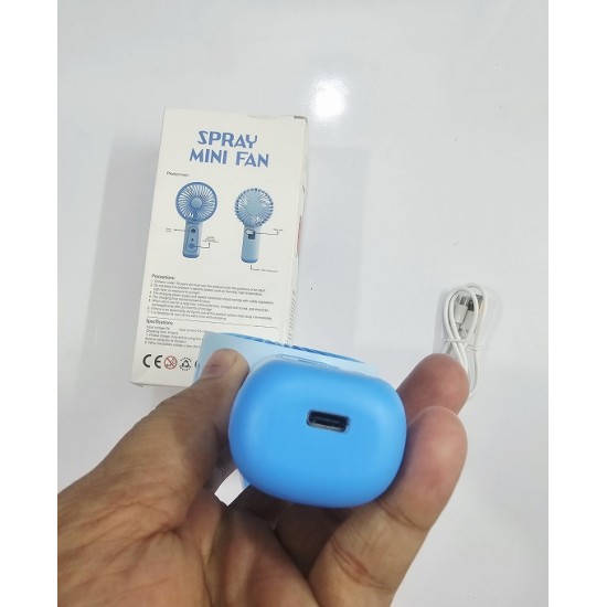 TX263 Portable Water Sprey Fan Blue