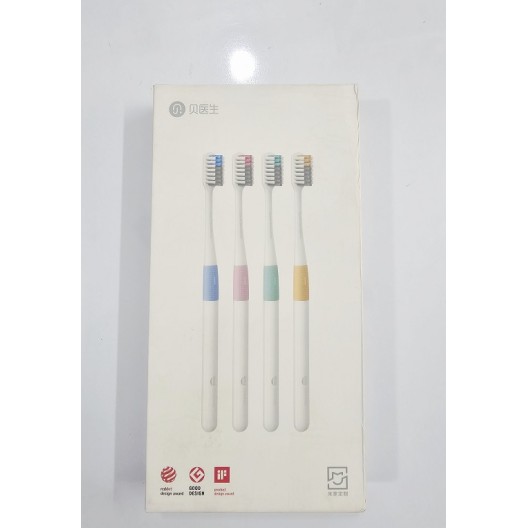 Xiaomi Dr. Bei Soft Toothbrush 4 Pcs