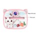 Y900 Cat Kids Print Picture Camera With Cover Pink