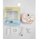 Y900 Cat Kids Print Picture Camera With Cover Pink