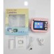 Y900 Cat Kids Print Picture Camera With Cover Pink