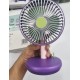 Elegance KD182 Desk Fan AC-DC Fan Voilet