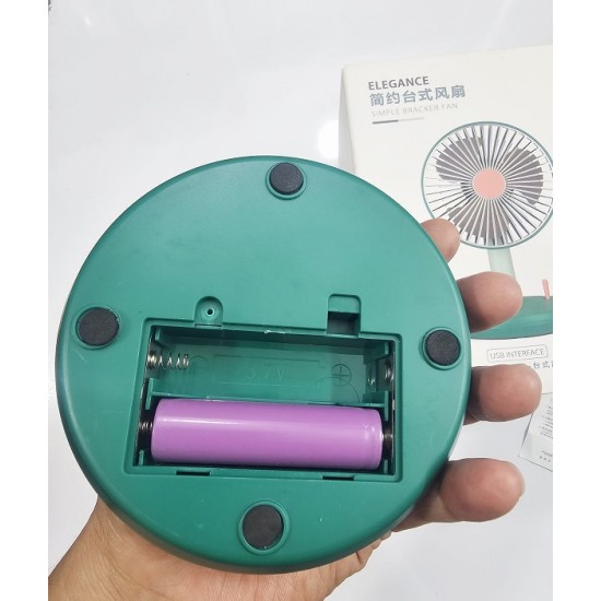 Elegance KD182 Desktop Fan AC-DC Green