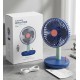 Elegance KD182 Table Fan AC-DC Blue