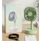 JIVI P11 Desktop Fan AC/DC Rotating Rechargable Green