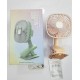 JIVI P12 Clip Fan AC-DC Moving Fan Pink