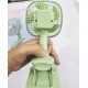 JIVI P12 Clip Fan AC-DC Moving Rechargable Green