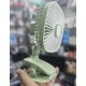 JIVI P12 Clip Fan AC-DC Moving Rechargable Green