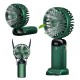 N15 Mini Handheld Fan Display Green