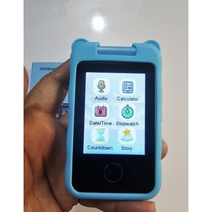 B12 Kids Touch Display Phone Silicon Cover Blue